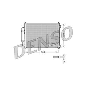 Kondensor, klimatanläggning, nissan x-trail ii, x-trail iii, 92100JG000