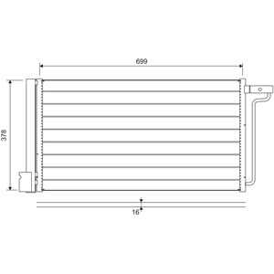 Kondensor, klimatanläggning, ford c-max ii, focus iii, focus sedan iii, focus turnier iii, grand c-max, 1857751, 2010808, F1F11