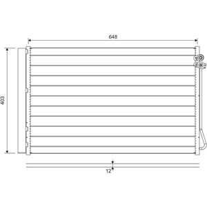 Kondensor, klimatanläggning, mercedes-benz vito mixto [doublecabinw447], vito skåp [w447], vito tourer [w447], 4478350070, A447