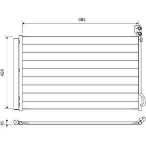 Kondensor, klimatanläggning, tesla model x, 104849900B, 1048499-00-B, 104849900C, 1048499-00-C