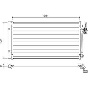 Kondensor, klimatanläggning, land rover discovery sport, discovery sport van, range rover evoque, range rover evoque cabriolet,