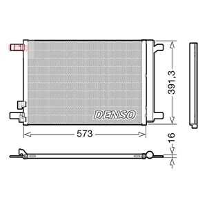 Kondensor, klimatanläggning, audi,seat,vw, 5Q0816411AJ, 5Q0816411AK, 5Q0816411BF, 5Q0816411N