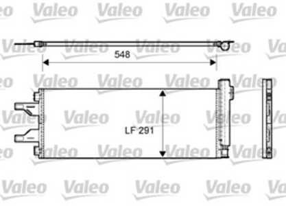 Kondensor, klimatanläggning, citroën,fiat,peugeot, 1343785080, 1361235080, 1371427080, 1610115880, 6455EP, 6455-EP, 6455HC, 645