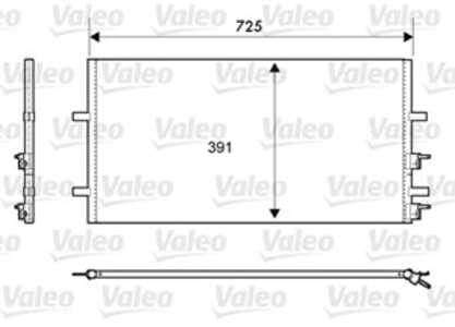 Kondensor, klimatanläggning, ford transit buss, transit flak/chassi, transit skåp, transit tourneo buss, 1371571, 1383318, 6C11