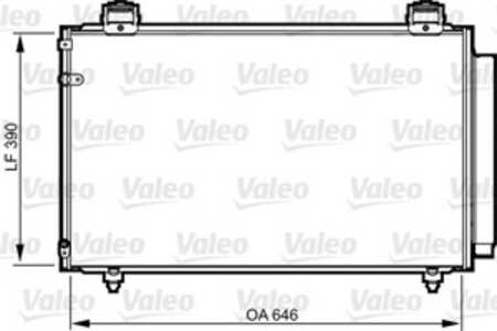 Kondensor, klimatanläggning, toyota avensis, avensis kombi, avensis sedan, 8845005100, 88450-05100, 8845005101, 88450-05101