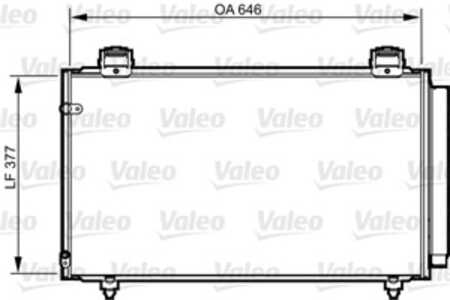 Kondensor, klimatanläggning, toyota corolla, corolla kombi, corolla sedan, 8845002240, 88450-02240, 8845002261, 88450-02261, 88