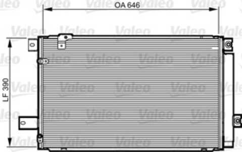 Kondensor, klimatanläggning, toyota avensis, avensis kombi, avensis sedan, corolla verso, 8845005170, 88450-05170, 884500F140, 