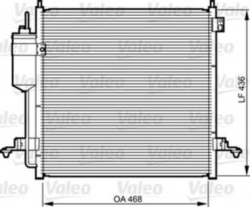 Kondensor, klimatanläggning, mitsubishi l200 / triton, l200 / triton flak/chassi, 7812A171, MN123606