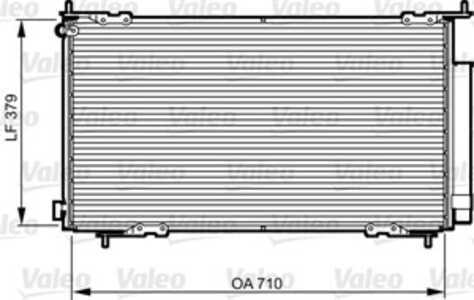 Kondensor, klimatanläggning, honda cr-v ii, 80101SCAA01, 80101-SCA-A01, 80110S9A003, 80110-S9A-003, 80110S9A013, 80110-S9A-013