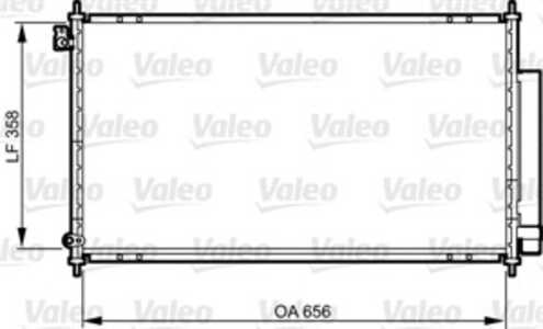 Kondensor, klimatanläggning, honda accord vii, accord tourer vii, 80110SEA003, 80110-SEA-003, 80110SEA013, 80110-SEA-013