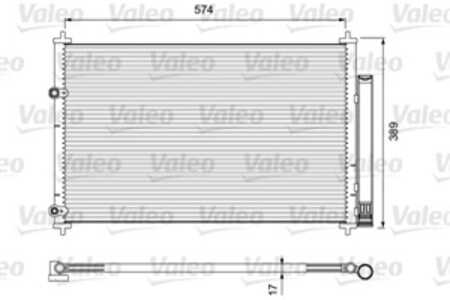 Kondensor, klimatanläggning, toyota auris, auris kombi, avensis kombi, avensis sedan, corolla sedan, verso, 8845002280, 88450-0