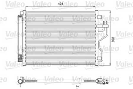 Kondensor, klimatanläggning, hyundai ix35, kia sportage iii, 976062S000, 97606-2S000, 976062S001, 97606-2S001