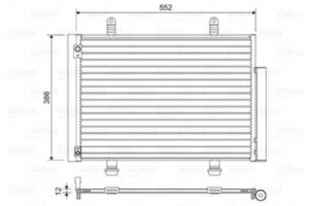 Kondensor, klimatanläggning, suzuki swift iv, 9531068L00, 95310-68L00, 9531071L00, 95310-71L00