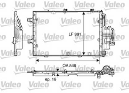 Kondensor, klimatanläggning, opel combo skåp/stor limousine, combo tour, corsa c, corsa c skåp/halvkombi, vauxhall corsa mk ii,