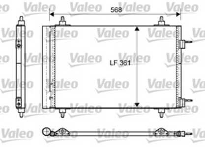 Kondensor, klimatanläggning, citroën,peugeot, 6455CY, 6455-CY, 6455GK, 6455-GK, 6455HL, 6455-HL, 96825319, 9682531980