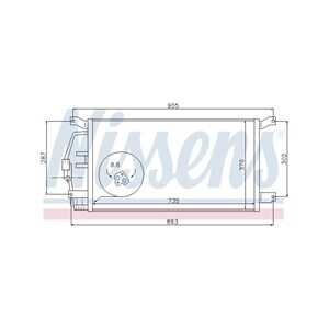 Kondensor, klimatanläggning, chevrolet trans sport, pontiac trans sport, trans sport skåp/stor limousine, 10326292, 10339103, 1