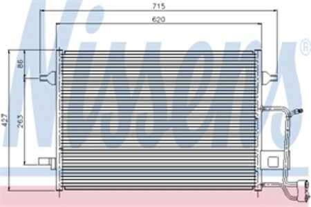 Kondensor, klimatanläggning, audi a6 c5, a6 c5 avant, allroad c5, 4B0.260.403 E, 4B0.260.403 J, 4B0.260.403 S