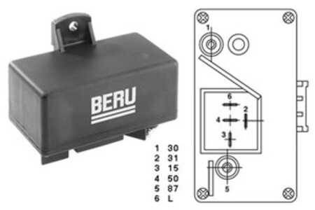 Kontrollenhet, glödstiftsystem, citroën,fiat,land rover,peugeot,renault,seat,talbot, 05 81 CR 01, 4792112, 5946920, 5981 11, 59