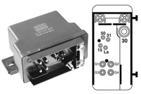 Kontrollenhet, glödstiftsystem, mercedes-benz, 001 545 97 32, 002 545 05 32, 002 545 08 32, 002 545 41 32