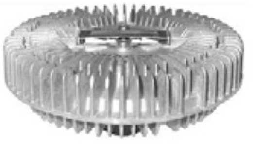 Koppling, kylarfläkt, bmw 7 [e65, e66, e67, f01, f02, f03, f04], x5 [e53], land rover range rover iii, 17417505109, 21412472, 7