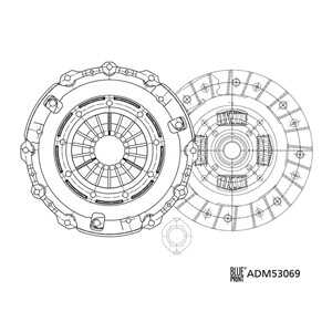 Kopplingssats, mazda 6 hatchback, 6 sedan, 6 station wagon, FE62-16-510 S7, FE62-16-510B S6, FE62-16-510C S7, FE82-16-510A S6, 