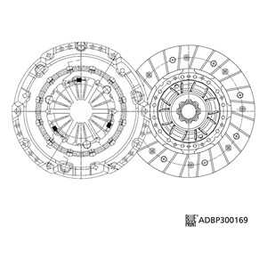 Kopplingssats, vw, 03L 141 015 E, 03L 141 015 EX, 3L 141 015 E, 3L 141 015 EX