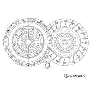 Kopplingssats, peugeot 307, 307 break, 307 sw, 2050.J0, 2050.Q2, 2052.09