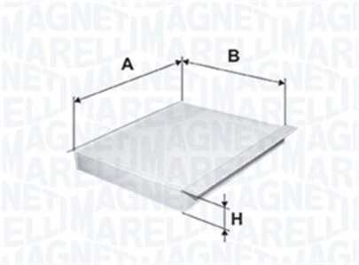 Kupefilter, mercedes-benz m-klass [w163], 1638350047, 1638350147, 66809903, A1638350147