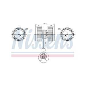 Kupéfläkt, audi a8 d3, 4E0959101, 4E0959101A