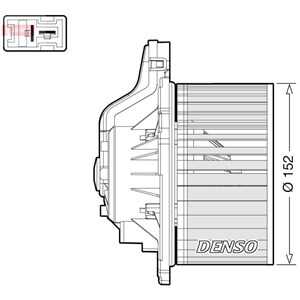 Kupéfläkt, hyundai grand santa fé, i30, i30 coupé, i30 kombi, santa fé ii, santa fé iii, kia carens iv, cee'd, cee'd sp