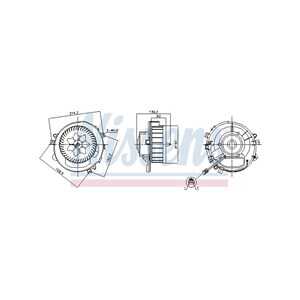 Kupéfläkt, audi,cupra,seat,skoda,vw, 3Q2819021