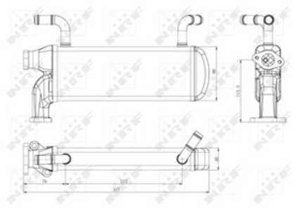 Kylare, avgasåterföring, vw amarok, amarok flak/chassi, crafter 30-35 buss, crafter 30-50 flak/chassi, crafter 30-50 skåp, 01 1