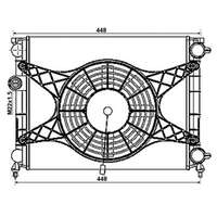 Kylare, motorkylning, , 118409