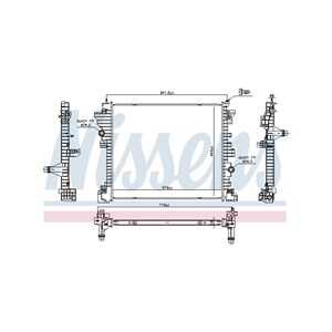 Kylare, motorkylning, Fram, Mitt, alfa romeo giulia, stelvio, 50533794