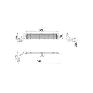 Kylare, motorkylning, Fram, audi,cupra,seat,skoda,vw, 3Q0121251B, 5Q0121251GH, 5Q0121251GJ, 5Q0121251HB, 5Q0121251HG, 5WA121251J