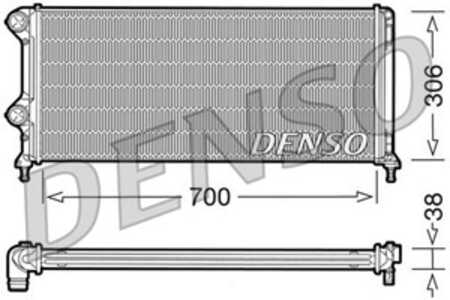 Kylare, motorkylning, fiat doblo minibus,  minivan, doblo skåp/stor limousine, 46807378, 51779233, 51861635