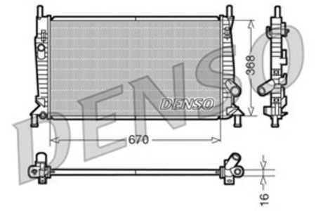 Kylare, motorkylning, ford,mazda,volvo, 1305492, 1354177, 1374177, 8601843, 8603621, Z60215200C, Z60315200