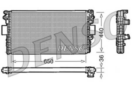 Kylare, motorkylning, iveco daily flak/chassi iii, daily skåp iii, 500396428