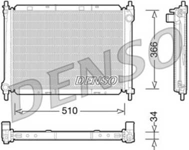 Kylare, motorkylning, nissan micra iii, note, 21410BC500