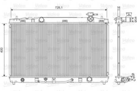 Kylare, motorkylning, toyota camry sedan, 1640028630, 16400-28630, 1640028631, 16400-28631