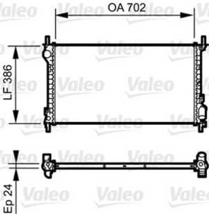 Kylare, motorkylning, ford tourneo connect, transit connect, 1365996, 4523720, 4571640, 4T16 8005 GA, 4T168005GA, 5228316