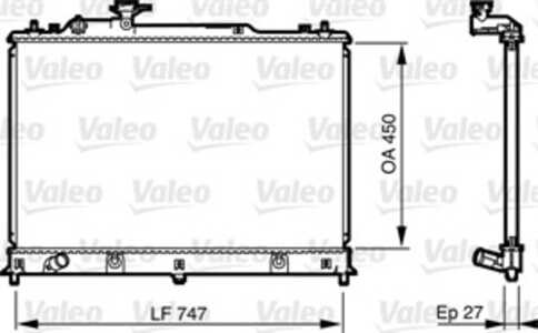 Kylare, motorkylning, mazda cx-7, L33L15200, L33L-15-200