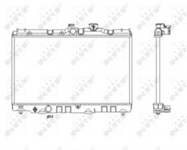 Kylare, motorkylning, toyota carina v, corolla, corolla compact, corolla liftback, corolla station wagon, 1640011170