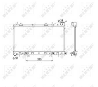 Kylare, motorkylning, subaru forester, 45111FC300, 45111FC310, 45111FC320, 45111FC330, 45199FC300, 45199FC310, 45199FC320, 4519