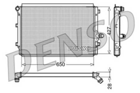 Kylare, motorkylning, audi,seat,skoda,vw, 1K0121251AB, 1K0121251BK, 1K0121251DD, 1K0121251DM, 1K0121251EH, 1K0151251N, 3C012125