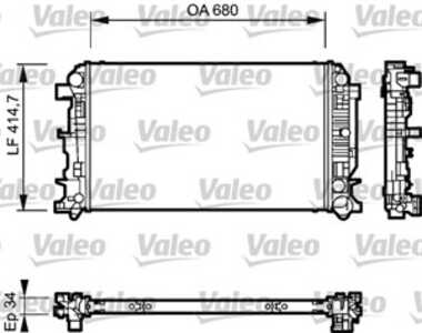 Kylare, motorkylning, mercedes-benz, 9065000302, 9065001402, A9065000302, A9065000402, A9065001402, A9065001502