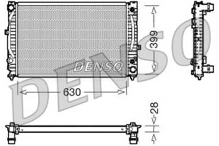 Kylare, motorkylning, audi,skoda,vw, 4B0121251K, 4B0121251R, 4Z7121251B, 8D0121251B, 8D0121251BB, 8D0121251L