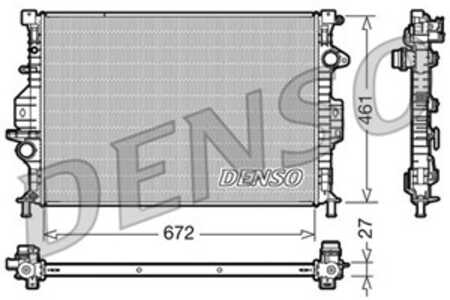 Kylare, motorkylning, ford,land rover,volvo, 31368362, 6G918005AB, 6G918005FC