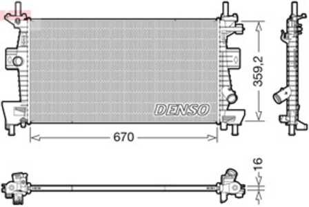 Kylare, motorkylning, ford c-max ii, focus iii, focus turnier iii, grand c-max, 1727475, BV618005AD, CV6Z8005A