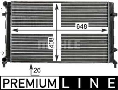 Kylare, motorkylning, audi,seat,skoda,vw, 1K0 121 251 BQ, 1K0 121 251 BR, 1K0 121 251 CD, 1K0 121 251 CJ, 1K0 121 251 DF, 1K0 1